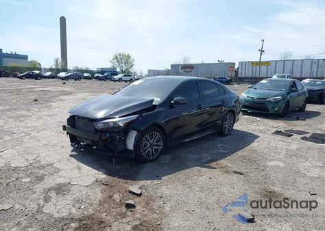 2022 Kia Forte Gt-Line из США, поврежденный, VIN 3KPF54AD9NE481465